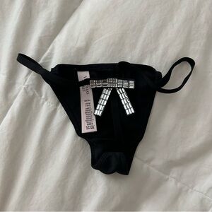 Victoria's Secret Black Panty SzS